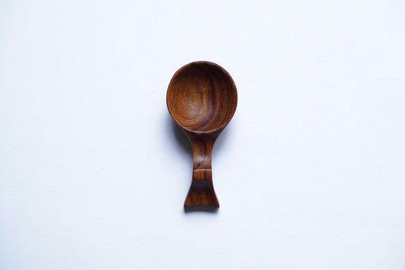木質調料勺（柚木）A012-0 第1張的照片