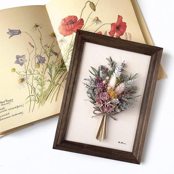 Bouquet frame -春待ち色の花束- 1枚目の画像