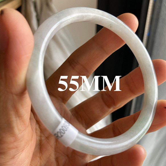 A50 訳あり処分品 55mm 天然 A貨物 翡翠 バングル ブレスレット 指輪