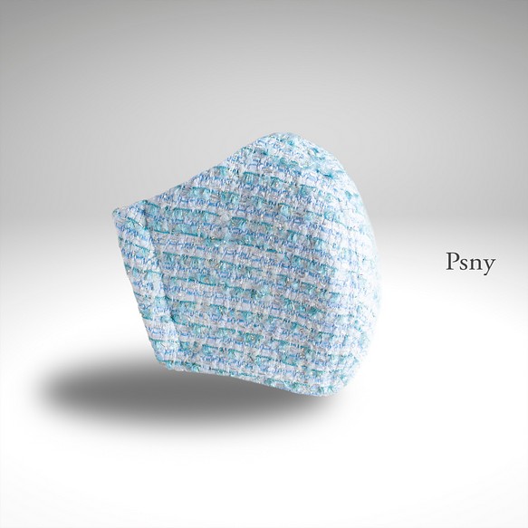 PSNY Tweed Shibam 4 面罩帶無紡布過濾器 3D 成人 Tweed 豪華面罩 SB04 第1張的照片
