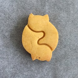 猫の勾玉　クッキー　型 1枚目の画像