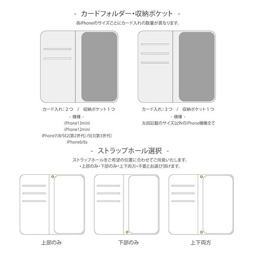 両面デザイン Iphoneケース 手帳型 レザーケース カバー 花柄 ブラック ホワイトフラワー モノクロ14 13 Iphoneケース カバー A Good All 通販 Creema クリーマ ハンドメイド 手作り クラフト作品の販売サイト