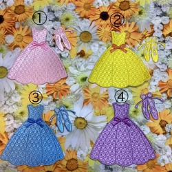 女の子が大好き 入園入学ワンポイントに可愛いお姫様 プリンセスドレス刺繍アイロンワッペン ワッペン アップリケ ちづる 通販 Creema クリーマ ハンドメイド 手作り クラフト作品の販売サイト