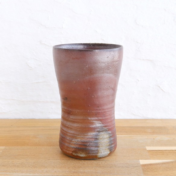 備前焼　フリーカップ（大）【B】【陶器・グラス・ロック】 1枚目の画像
