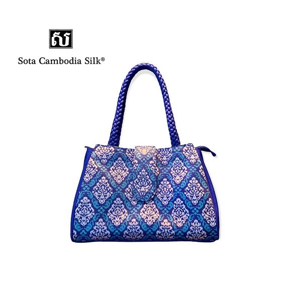 SALE価格】バッグ シルクバッグ 軽いバッグ DIAMOND BAG カンボジア