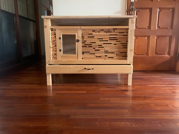 うさぎケージ うさぎ木製ケージ 木製ハウス ラビハ 800サイズ