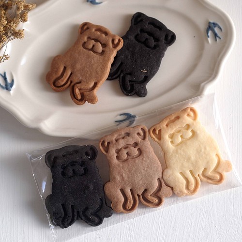 クッキー型 パグ座り クッキー型 めめぱん 通販｜Creema(クリーマ)
