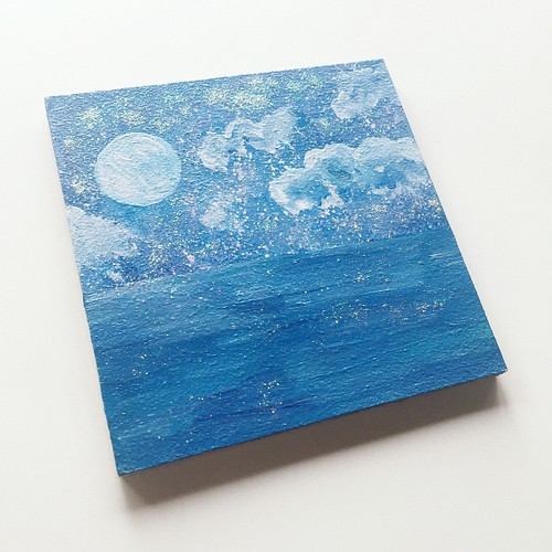海外通販では 絵画 ANNA．Ｋ 宇宙と海 - www.intelligentpartners.com