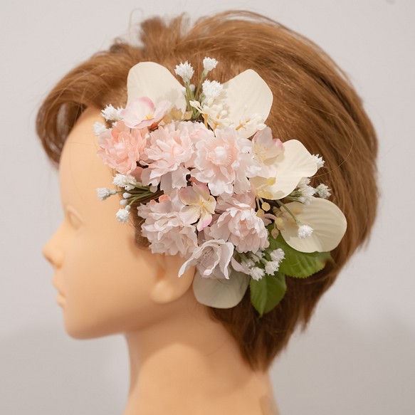 ショートヘアーやベリーショートの花嫁様に】桜（さくら）のヘッド