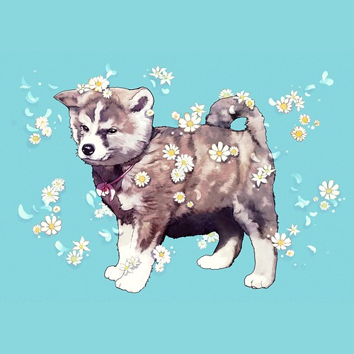 ペットのイラストオーダー 犬や猫の似顔絵 イラスト ふゆう 通販 Creema クリーマ ハンドメイド 手作り クラフト作品の販売サイト