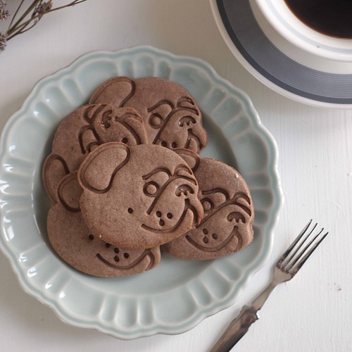 クッキー型 パグの横顔 クッキー型 めめぱん 通販｜Creema(クリーマ)