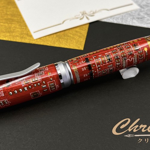 本物の基板2枚使ったボールペン！その2 ペン・筆記用具 chriselle 通販