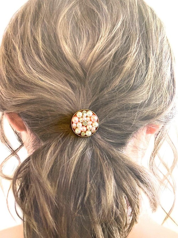 パールビジューヘアゴム ヘアアクセサリー MR☆accessory 通販｜Creema(クリーマ) ハンドメイド・手作り・クラフト作品の販売サイト