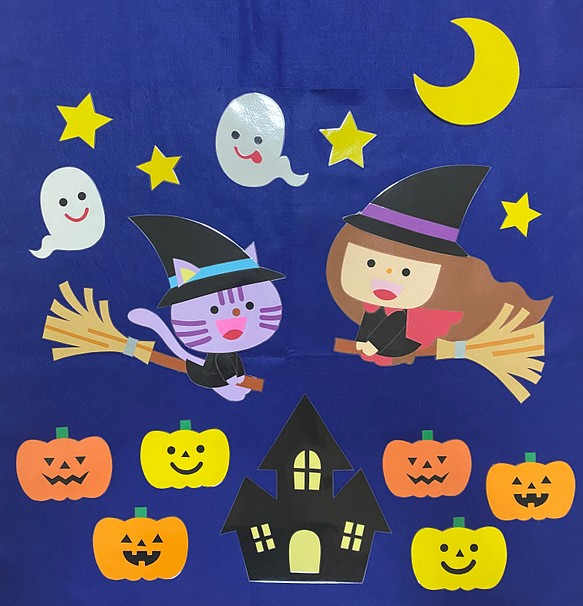 国際ブランド】 ハロウィン 壁面飾り 10月 かぼちゃ パンプキン おばけ
