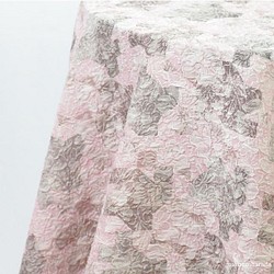 【10㎝単位カット】国産のふくれ織　ピンク　品番005 1枚目の画像
