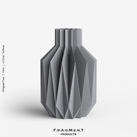 【10色展開】Origami Vase / ドライフラワー用花瓶  / オリジナルギフト 1枚目の画像