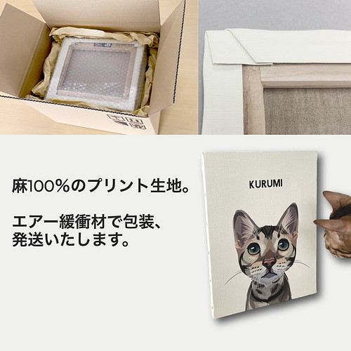 フォロワー様は価格から10%OFF】ペット画オーダー制作（A5用紙に1匹