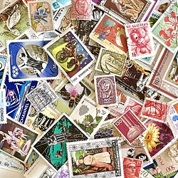 外國郵票/舊郵票D 100枚｜古董/復古 第1張的照片