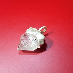 ヒマラヤ水晶の原石水晶ネックレスdc383 1枚目の画像