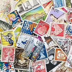 外國郵票/舊郵票 D 100 張 | 古董/復古 第1張的照片