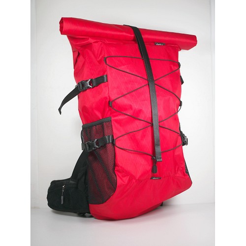 クリスマス赤 X-Pac超軽量登山バッグ 20L 30L 40L バークマウンテン55L