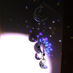 【一点もの】天使のサンキャッチャー～ Love Heals Fear ～ ☆ Swarovski Crystal使用 1枚目の画像