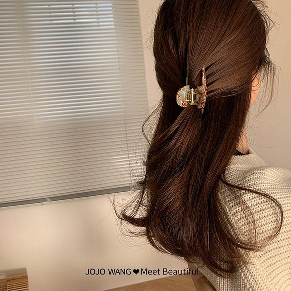 韓国ファッション 優しい可愛いヘアクリップ ヘアアクセサリー 7055 ヘアアクセサリー Balena 通販 Creema クリーマ ハンドメイド 手作り クラフト作品の販売サイト