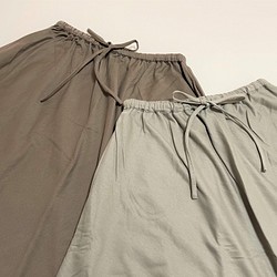 「新春福袋2022」スカート好きさんへ♪スウェット素材ロングスカート2点セット 1枚目の画像
