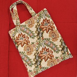 花卉 Gobelin 編織托特包，帶襯裡 第1張的照片