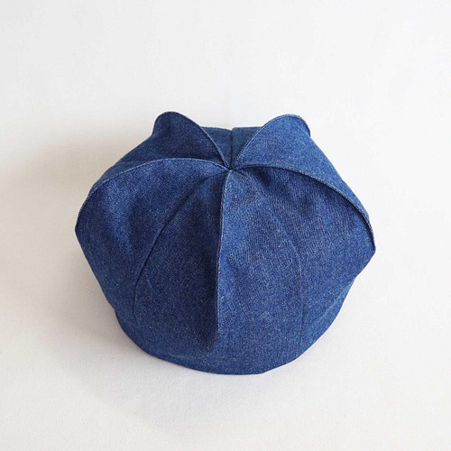型紙&レシピ】カクタスベレー帽(ベルトなし) 型紙 ソーイングトライ 
