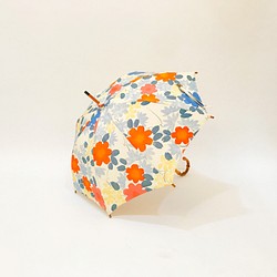 着物日傘　絹の着物をアップサイクル　日本の職人が手仕事で制作　#22 1枚目の画像