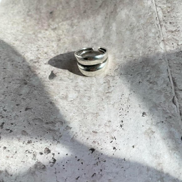【silver925】 design ring（r154） 1枚目の画像