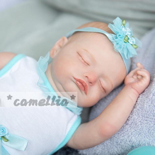Camellia 新生児 可愛い赤ちゃん リボーンドール 赤ちゃん 女の子人形 人形 Camellia 通販 Creema クリーマ ハンドメイド 手作り クラフト作品の販売サイト