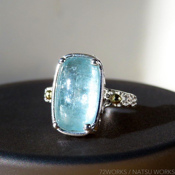 パライバブルー カイヤナイト リング / Paraiba Blue Kyanite Ring