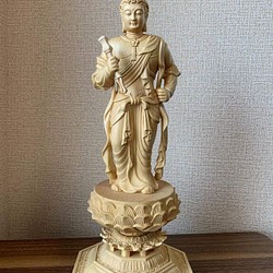 仏像 木彫 帝釈天像 檜木 彫刻 楽天ショップ【星凌商店】 通販｜Creema