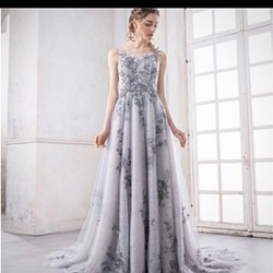 ラザロ風ドレス キラキラドレス カラードレス ウェディングドレス