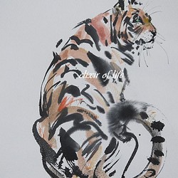 虎 トラ 絵画 のおすすめ人気通販 Creema クリーマ ハンドメイド 手作り クラフト作品の販売サイト