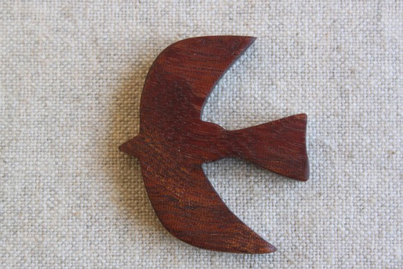 鳥木製アクセサリー（セミオーダー） 1枚目の画像