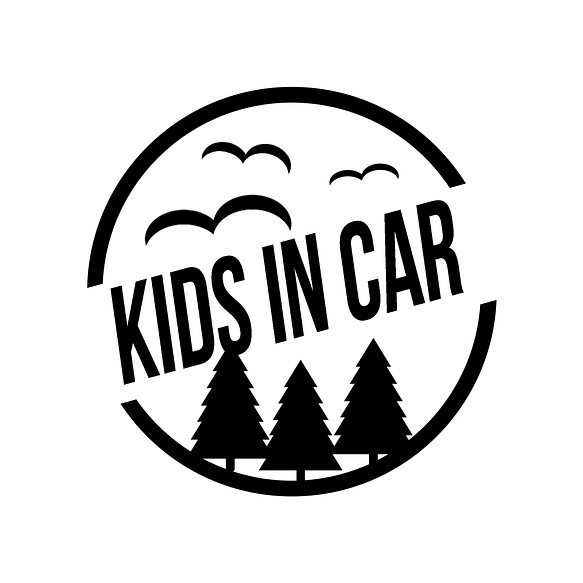 Kids In Car キッズインカー 子供が乗っています 防水 車 ステッカー 1 01 シール ステッカー かわゆいステッカー屋さん 通販 Creema クリーマ ハンドメイド 手作り クラフト作品の販売サイト
