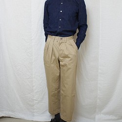 westpoint two-tuck trousers ウェポンツータックパンツ 1枚目の画像