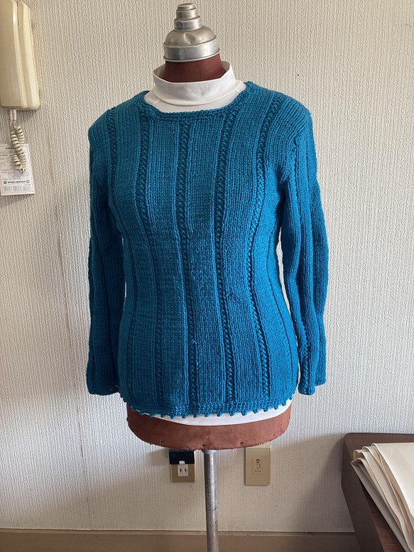 手編みセーター 新品 棒針編み ニット・セーター ゆいゆい 通販