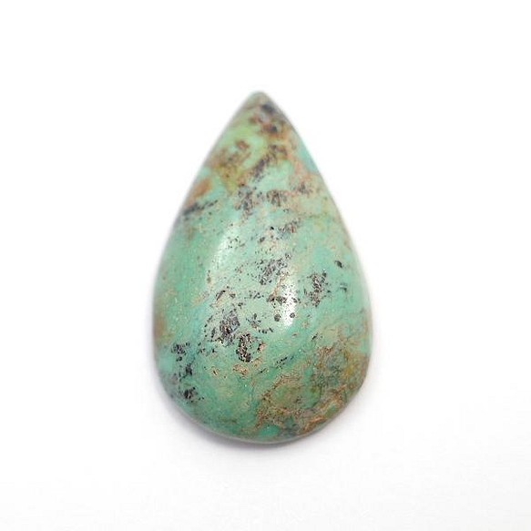 天然石　ターコイズ（Turquoise) 　ルース（ペアカボション）　gs-sp-8119 1枚目の画像