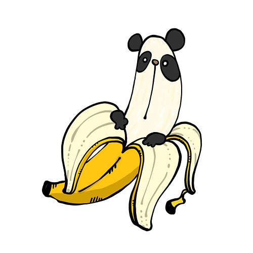 バナナパンダ Tシャツ Tシャツ カットソー Bokunchi 通販 Creema クリーマ ハンドメイド 手作り クラフト作品の販売サイト