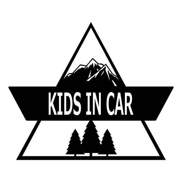 Kids In Car キッズインカー 子供が乗っています 防水 車 ステッカー 168 01 シール ステッカー かわゆいステッカー屋さん 通販 Creema クリーマ ハンドメイド 手作り クラフト作品の販売サイト