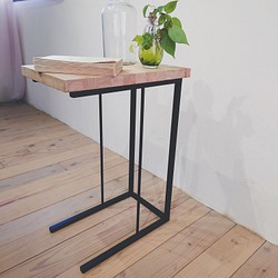 北欧風高品質ラバーウッドサイドテーブルサイドテーブル・ナイトテーブル・ローテーブル