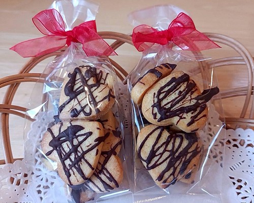 【2袋で販売】チョコがけデコクッキー クッキー ポドテ 通販