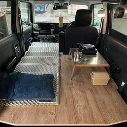 贅沢屋の ハスラーのフルフラットキット 一人車中泊用 木材 Www Comisariatolosandes Com