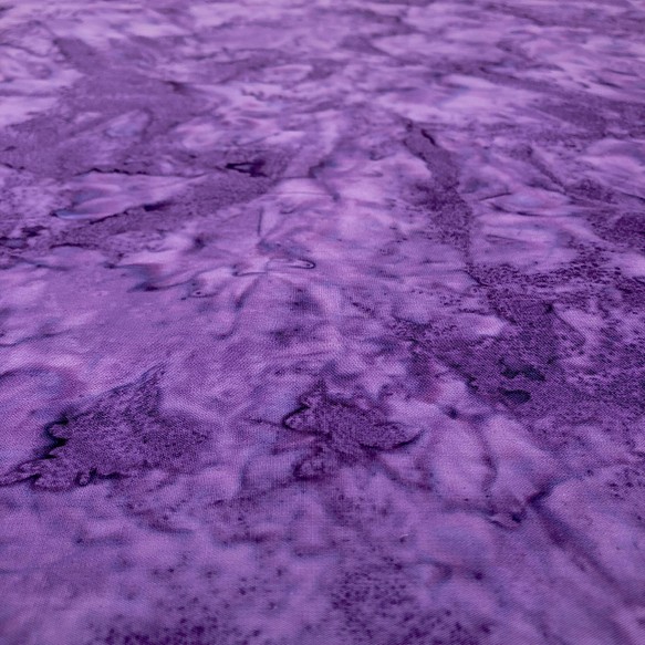 USAコットン　FABRICS THAT CARE　バティック生地　Keavenly Purples 1枚目の画像