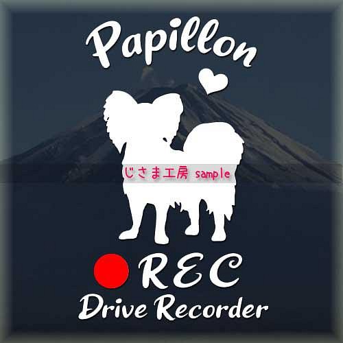 わんちゃんの可愛いドラレコステッカー!!『DRIVE RECORDER