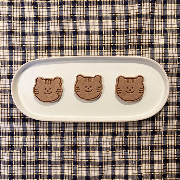 虎 クッキー型・クッキーカッター / 動物 クッキー型 / かわいいベーキング用 1枚目の画像